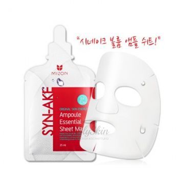 Syn-Ake Ampoule Essential Sheet Mask description