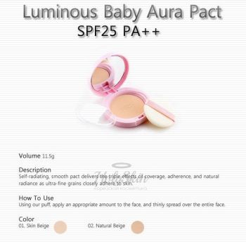 Luminous Baby Aura Pact Tony Moly