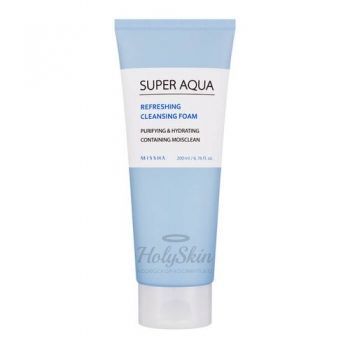 Super Aqua Refreshing Cleansing Foam Missha купить