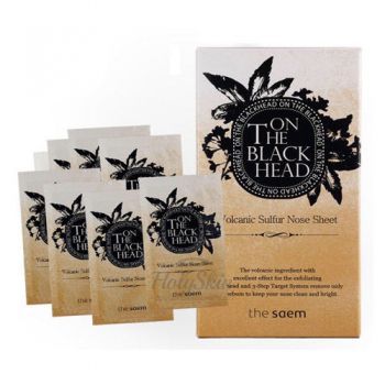 On The Blackhead Volcanic Sulfur Nose Sheet (Set) The Saem