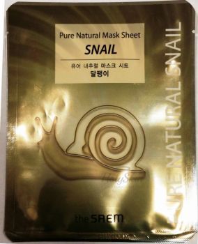 Pure Natural Mask Sheet Snail description