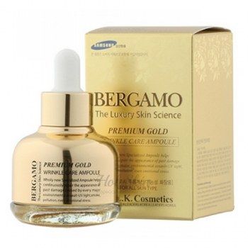 Premium Gold Wrinkle Care Ampoule Bergamo отзывы