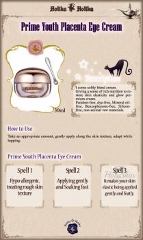 Prime Youth Placenta Eye cream Holika Holika