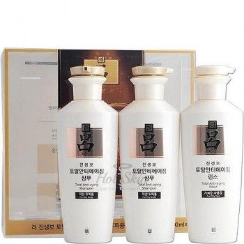 Total Anti Aging Gift Set Укрепляющий набор с женьшенем для волос
