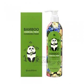 Bamboo Charcoal Fresh Cleansing Foam Пенка для умывания с бамбуковым углем