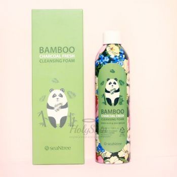 Bamboo Charcoal Fresh Cleansing Foam SeaNtree