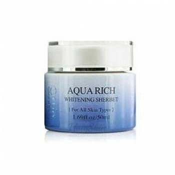 Aqua Rich Whitening Sherbet Крем-щербет для лица
