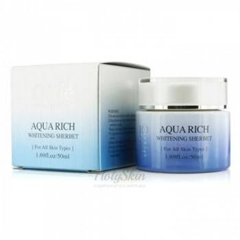 Aqua Rich Whitening Sherbet Крем-щербет для лица