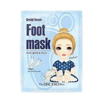 The Orchid Skin Foot Mask Sheet Тканевая маска-носочки для ног