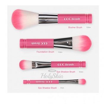 COC Make up Brush Pink Collection Набор кистей для макияжа
