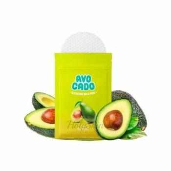 Avocado Cleansing Milk Pads Очищающие спонжи для снятия макияжа