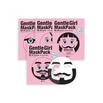Gentle Girl Mask Pack Тканевая маска для лица