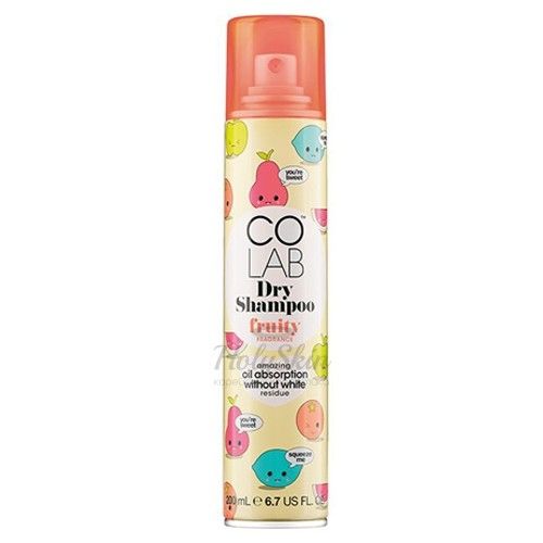 

Прозрачный сухой шампунь Фруктовый Colab, Colab Fragrance Dry Shampoo Fruity