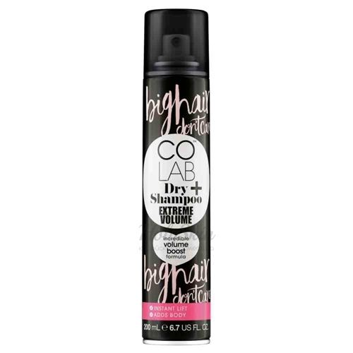 

Сухой шампунь для экстремального объема Colab, Colab Invisible Dry Shampoo Extreme Volume