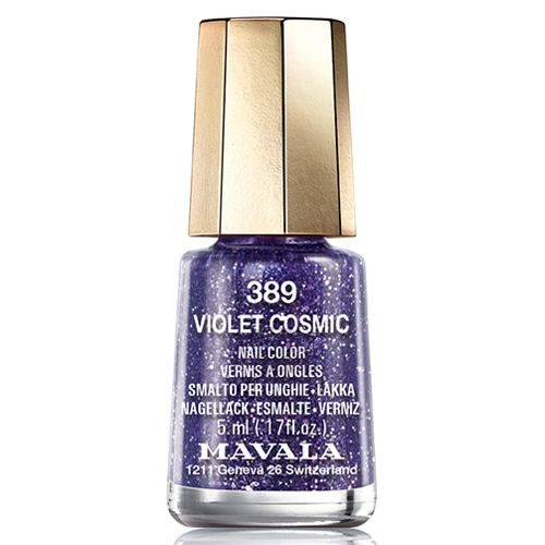 

Песочный фиолетовый лак Mavala, Mavala Nail Color Cream 389 Violet Cosmic