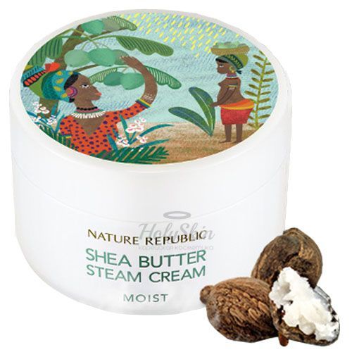 

Крем с маслом Ши Nature Republic, Shea Butter Steam Cream