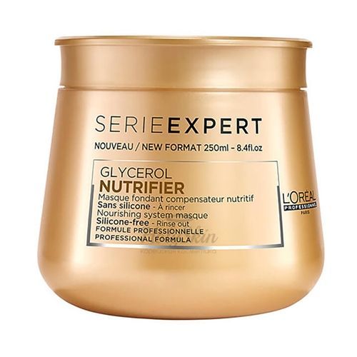 

Маска для сухих волос L'oreal Professionnel, Nutrifier Nourishing System Masque Silicon-Free 250ml