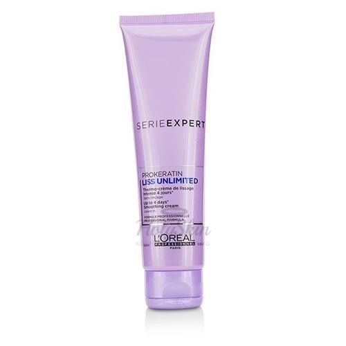 

Несмываемый термозащитный крем L'oreal Professionnel, Prokeratin Liss Unlimited Up to 4 Days Smoothing Cream