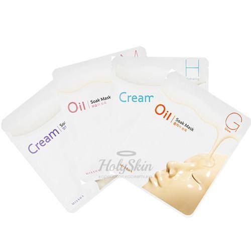

Тканевая маска с масляной пропиткой Missha, Oil-Soak Mask