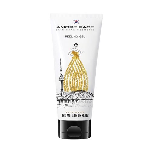 

Пилинг-гель для очищения кожи Amore Face, Amore Face Peeling Gel Rice Bran