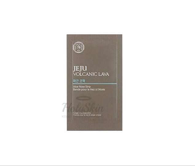 

Очищающий пластырь для кожи носа The Face Shop, Jeju Volcanic Lava Aloe Nose Strips