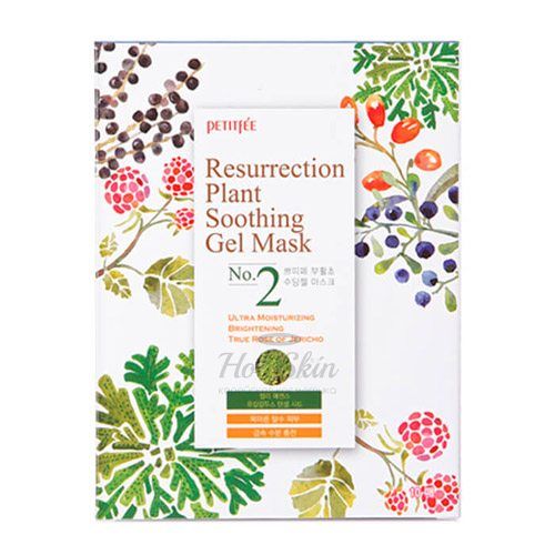 

Восстанавливающая тканевая маска для лица Petitfee, Resurrection Plant Soothing Gel Mask