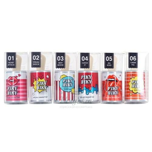 

Тинт-эмаль для губ Tony Moly, Piky Biky Art Pop Enamel Tint