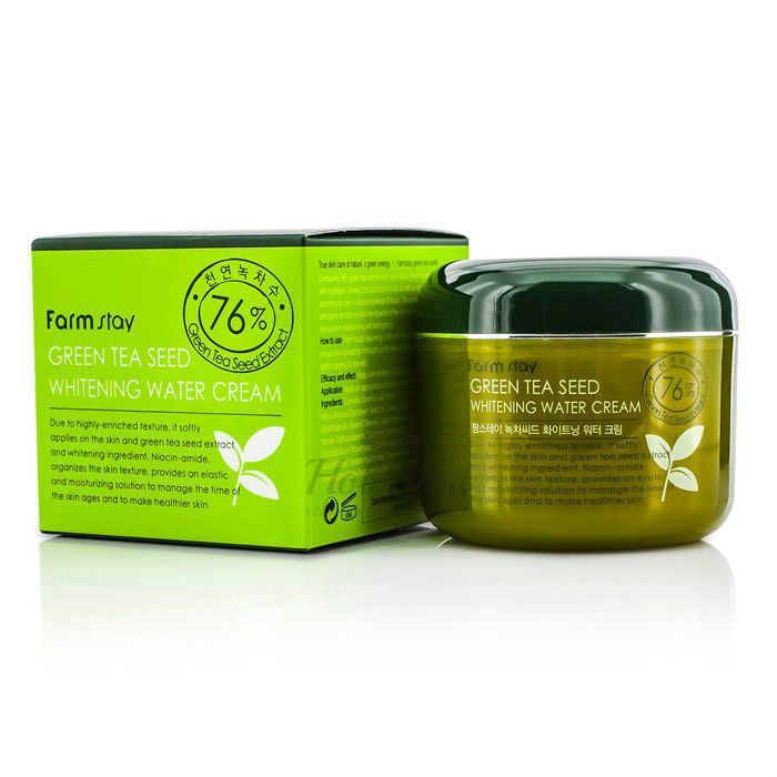 

Осветляющий крем с зеленым чаем Farmstay, Green Tea Seed Whitening Water Cream