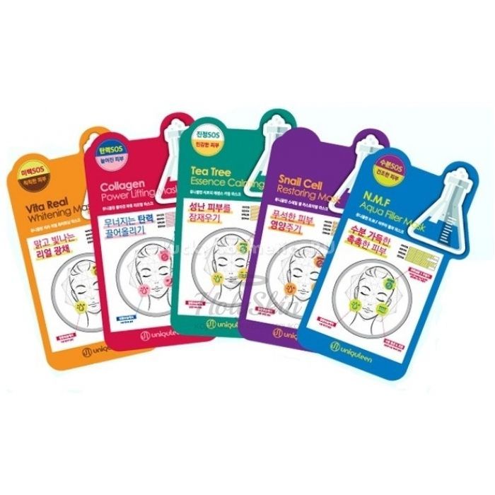 

Тканевая маска Mijin, Uniquleen Mask
