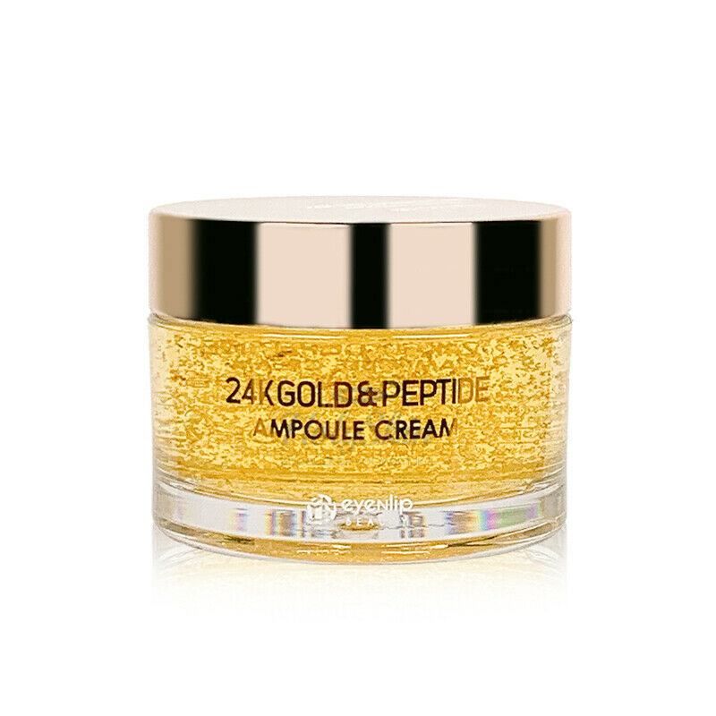 24K Gold & Peptide Ampoule Cream антивозрастной крем с золотом и пептидами от eyenlip купить