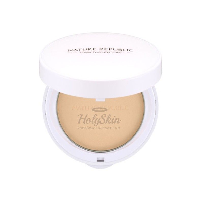 Пудра для лица Nature Republic Nature Origin Cover Two Way Pact фото