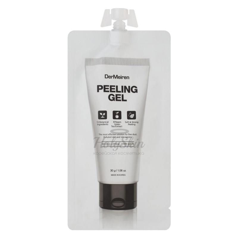 

Отшелушивающий гель для лица с папайей и зеленым чаем DerMeiren, DerMeiren Peeling Gel
