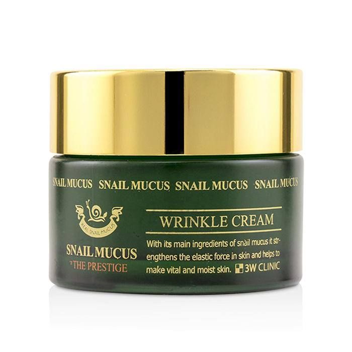 

Омолаживающий крем для лица с улиточным муцином 3W Clinic, Snail Mucus Wrinkle Cream