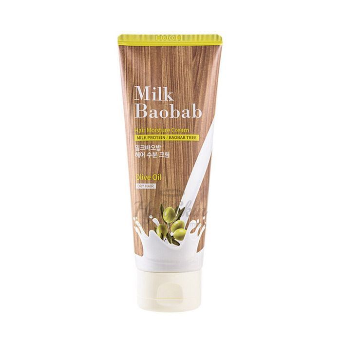 Кремовая несмываемая маска для кончиков волос Milk Baobab