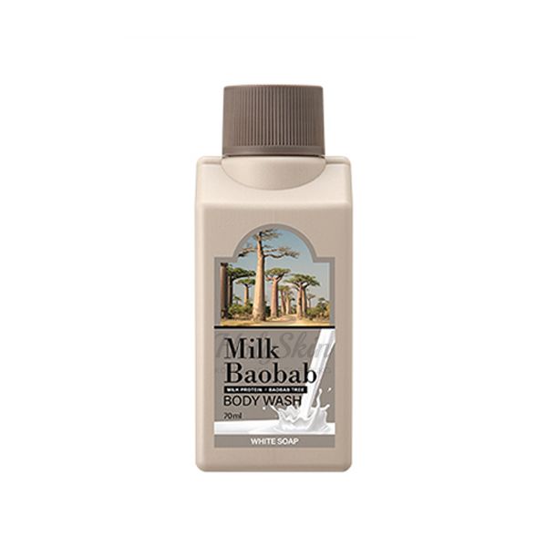 Гель для душа с ароматом белого мыла Milk Baobab
