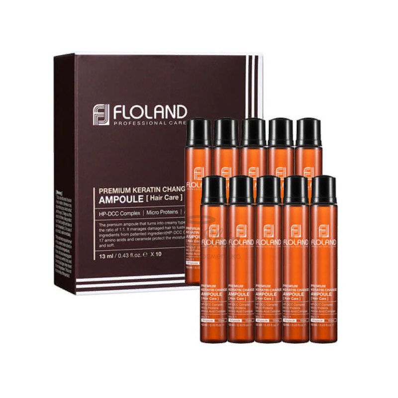 Филлер для восстановления волос с кератином Floland