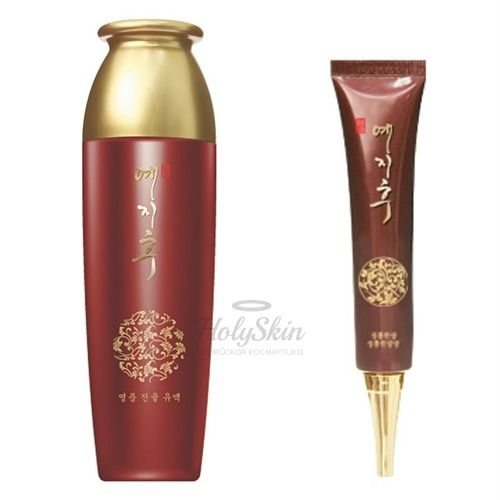 

Эмульсия и сыворотка с красным женьшенем Bergamo, Yezihu Emulsion and Moisture Serum