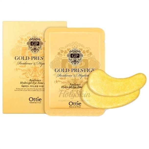 

Гидрогелевые патчи для глаз Ottie, Gold Prestige Resilience Hydrogel Eye Zone Mask