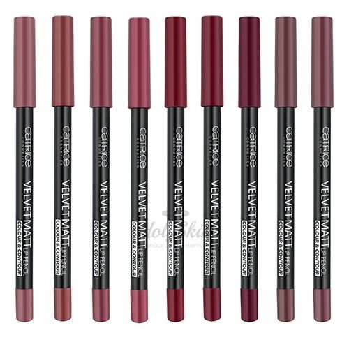 

Контур для губ Catrice, Velvet Matt Lip Pencil Colour and Contour