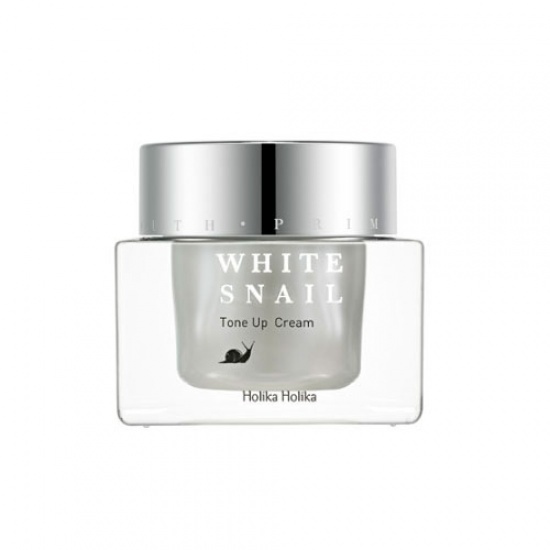 Антивозрастной осветляющий крем с муцином улитки Holika Holika Prime Youth White Snail Tone Up Cream