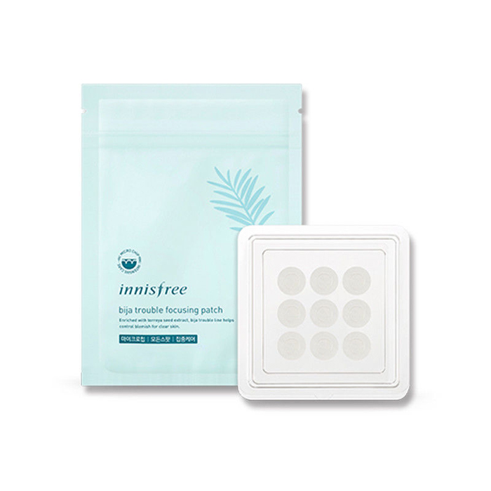 Антибактериальные гидрогелевые патчи с маслом биджу Innisfree