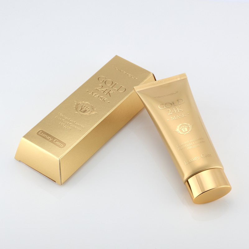 Маска с золотом, улиткой и икрой Tony Moly Luxury Gem gold 24K Mask маска tony moly luxury jam gold 24k mask