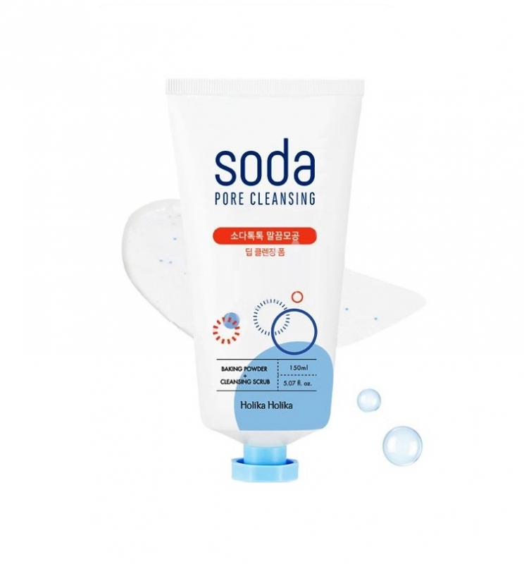 Пенка с содой для глубокого очищения кожи Holika Holika Soda Tok Tok Clean Pore Deep Cleansing Foam цена Пенка с содой для глубокого очищения кожи Holika Holika Soda Tok Tok Clean Pore Deep Cleansing Foam цены онлайн