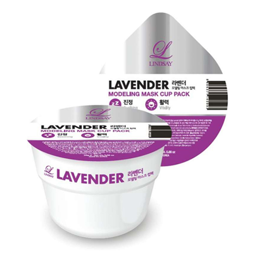 Альгинатная маска с лавандой в чашечке Lindsay Disposable Modeling Mask Cup Pack Lavender modeling