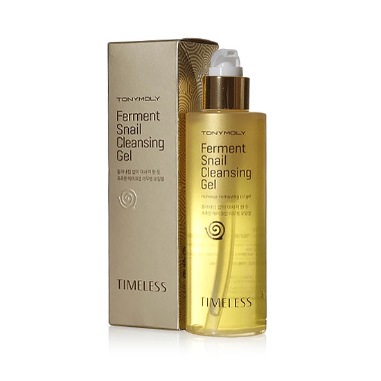 Очищающий улиточный гель Tony Moly Timeless Ferment Snail Cleansing Gel крем tony moly timeless ferment snail bb cream spf45 pa 50 мл