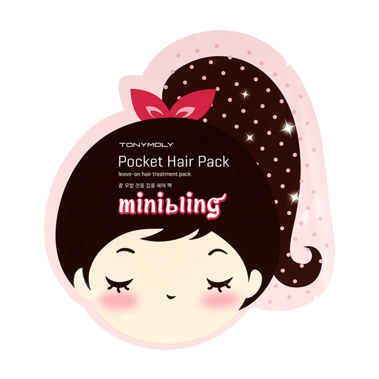 маска для волос Tony Moly Mini Bling Pocket Hair Pack концентрат tony moly pocket dessert mist персик