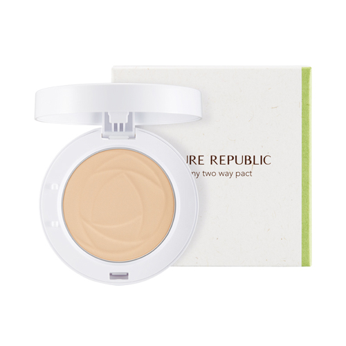Компактная пудра двойного действия Nature Republic