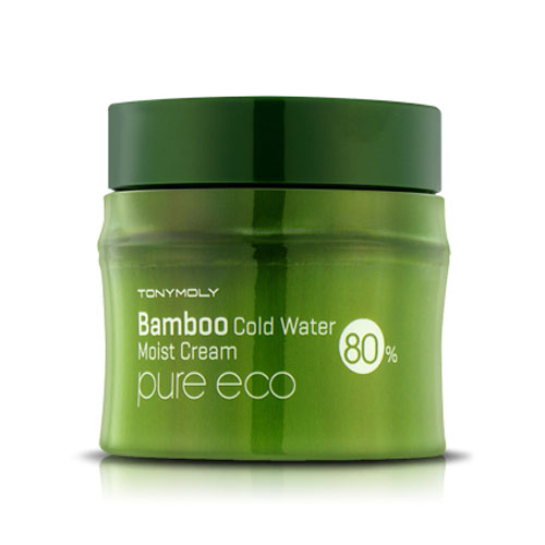 Увлажняющий крем с бамбуком Tony Moly Pure Eco Bamboo Cold Water Moisture Cream спрей tony moly pure eco bamboo fresh water soothing mist объем 80 мл
