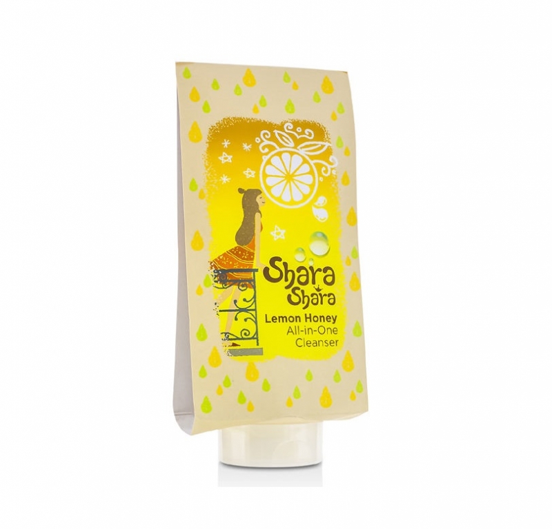 Универсальная пенка с экстрактом лимона и медом Shara Shara