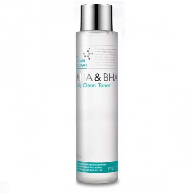 Очищающий тонер с AHA-кислотами Mizon
